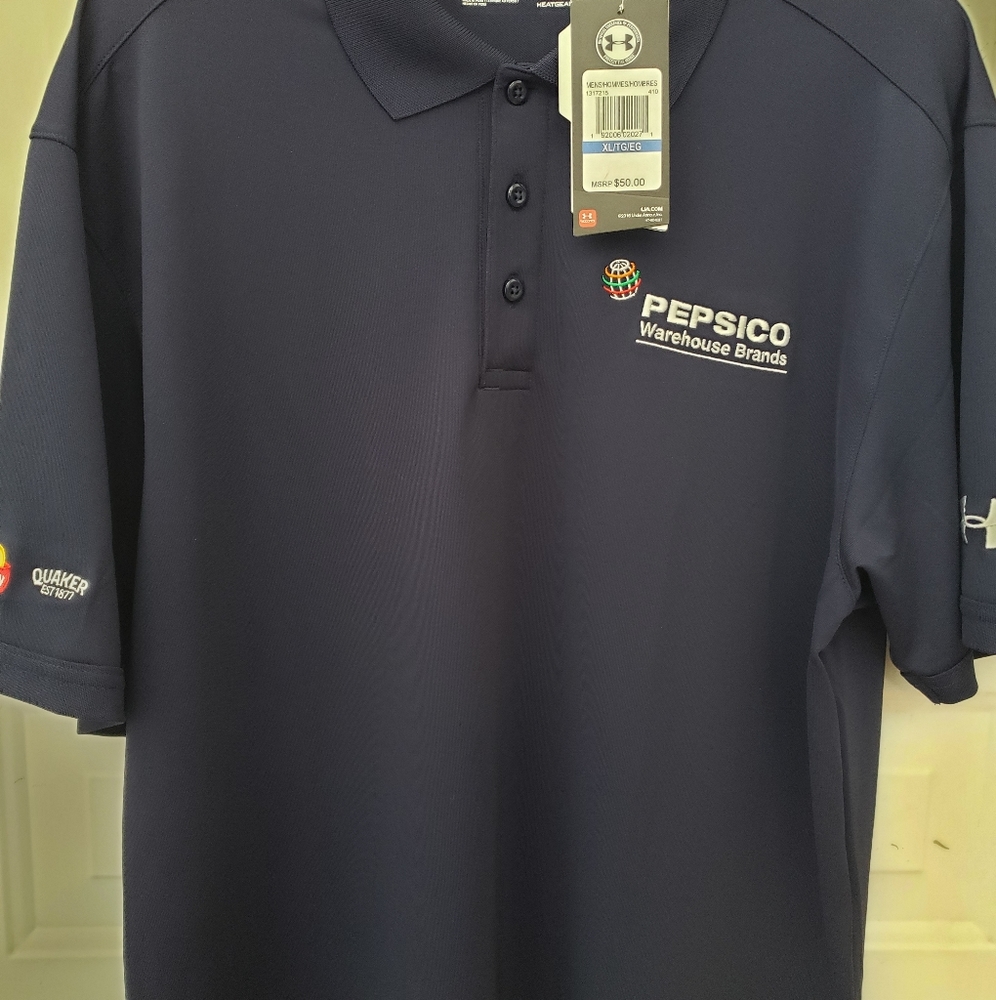 Under Armour Heat Gear Navy Blue Mens Xl